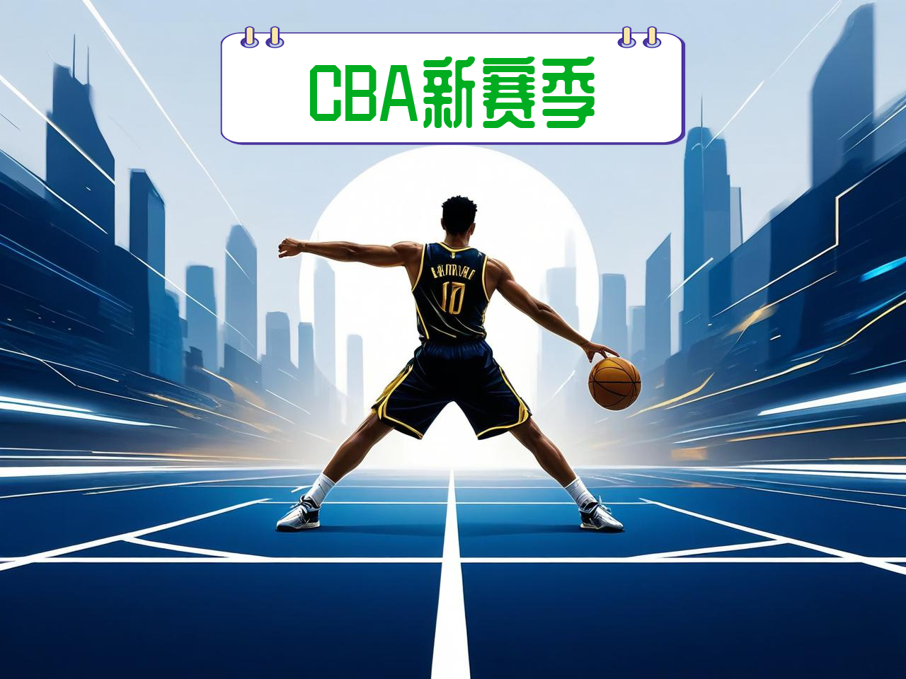 jiuyou.com_ CBA新赛季官方海报正式发布，视觉震撼，cba新赛季宣传片